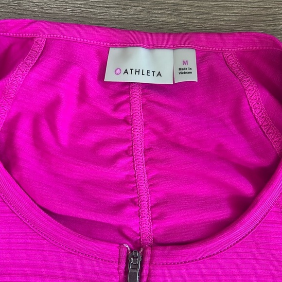 ATHLETA Women's Pink Top Size Medium - Picture 2 of 5